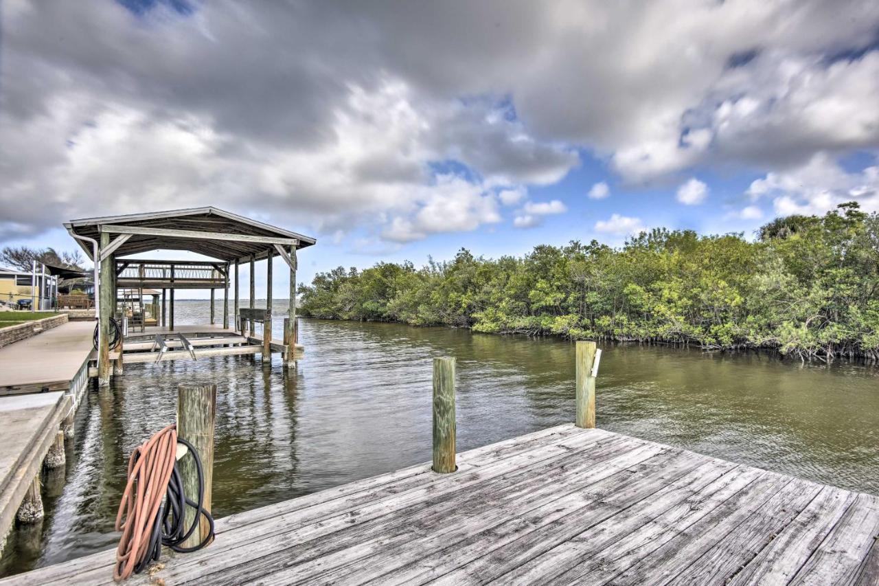 Merritt Island Home With Boat Dock On Canal Front! Dış mekan fotoğraf